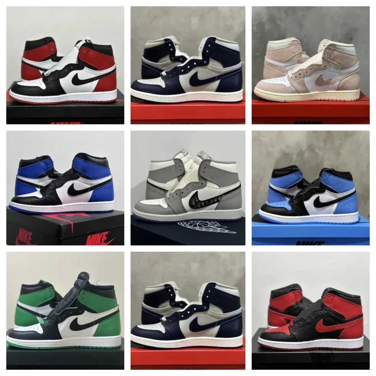 Nike wysoki profil sneakers w retro koszykarskiej sylwetce z dużym Swooshem