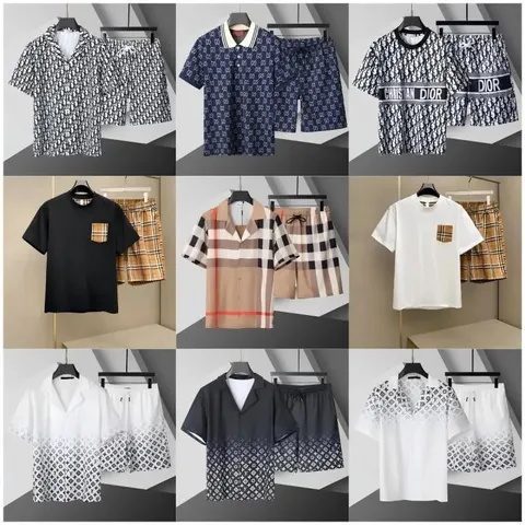 Louis Vuitton Monogram T-Shirt and Shorts Sets — Multiple Colors