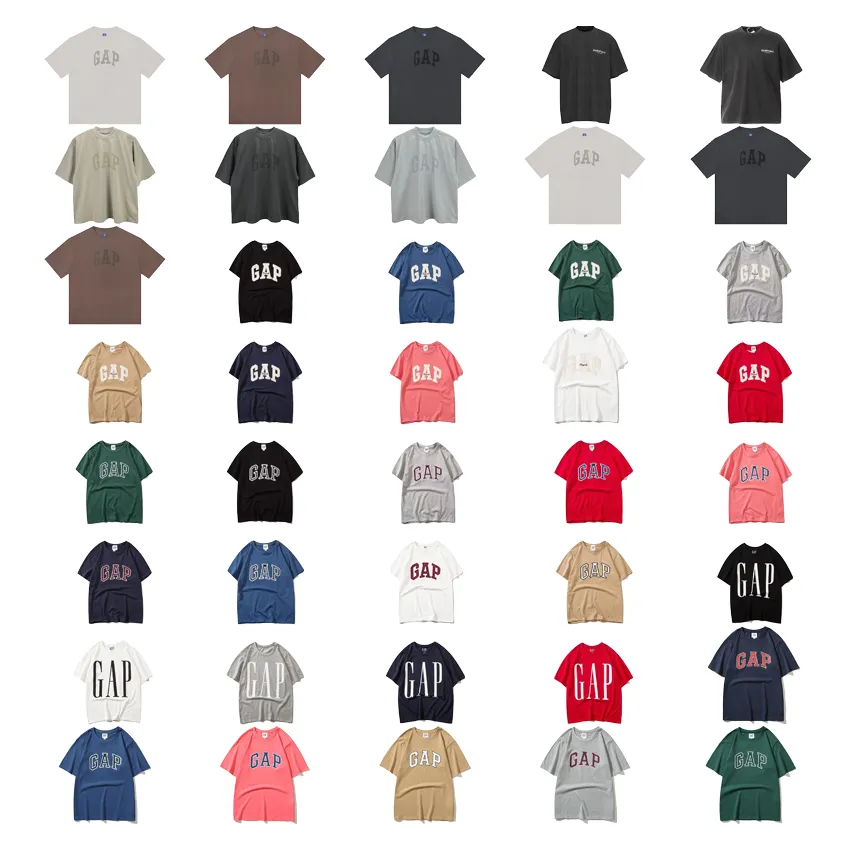 Gap graphic crewneck T-shirt with a large front logo in multiple colorways.