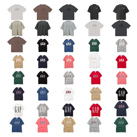 Gap Short Sleeve Crewneck T-Shirt with Logo Print