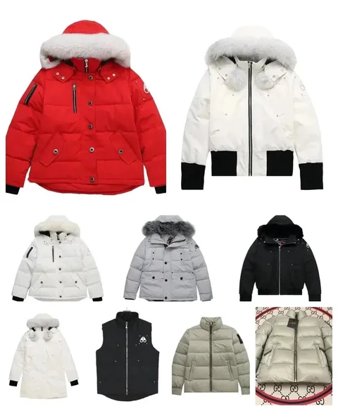 Moose Knuckles Hooded Winter Jackets