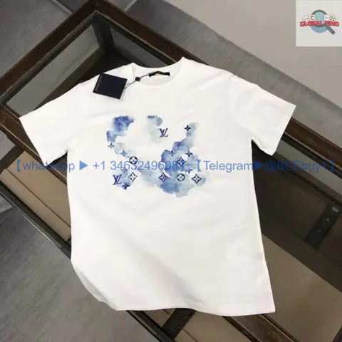 Louis Vuitton Watercolor Monogram Cloud Print T-Shirt