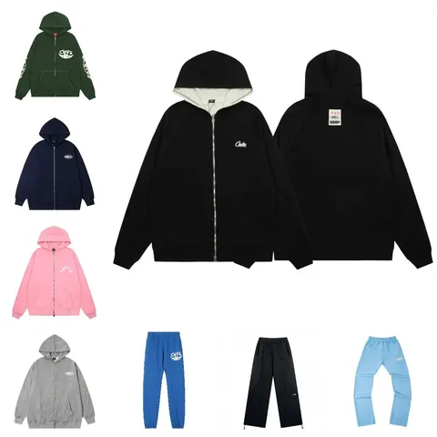 Corteiz Zip-Up Hoodie and Sweatpants Matching Set