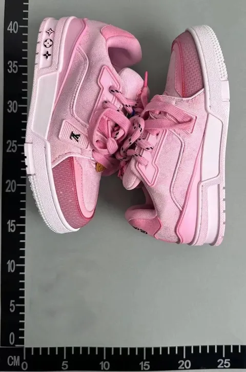 Fendi Monogram Canvas Chunky Low-Top Sneakers