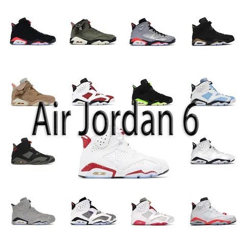 Jordan Air Jordan 6 High-Top Basketball Shoes