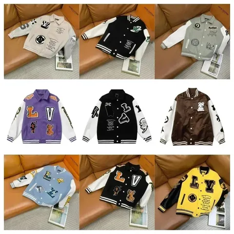 Louis Vuitton Varsity Jacket with Logo Patches