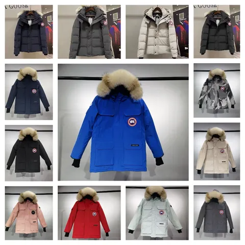 Canada Goose Hooded Down Jacket