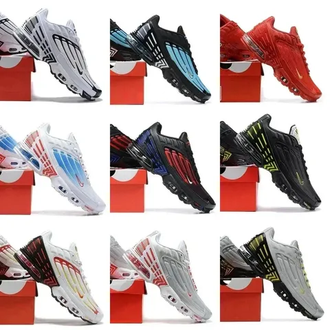 Nike Air Max Plus 3 Prążkowany TPU Cage Sneakersy