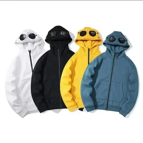 C.P. Company Goggle Hood Zip-Up Sweatshirt