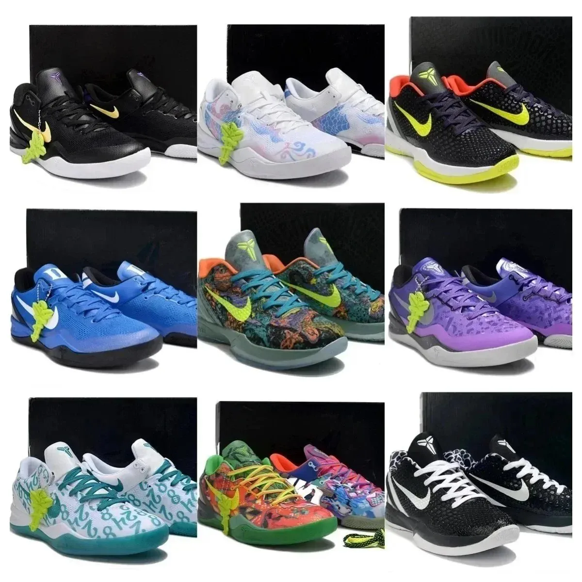 Nike sneakers w koszykarskim stylu, z dużym Swooshem i kontrastową podeszwą.