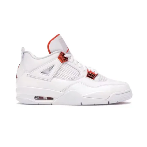 Air Jordan 4 Basketball Shoes — Orange