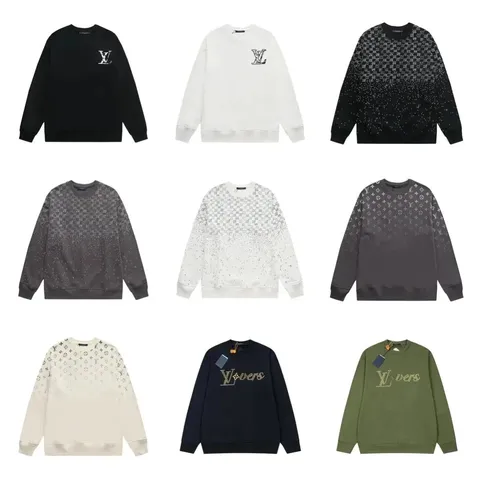 Louis Vuitton Bluza bez kaptura Bluza Z Monogram Wzór