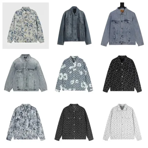 Dior Monogram Designer Denim Jacket Multiple Brands