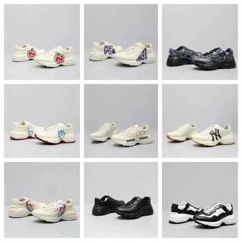 Gucci logo print chunky sneakers
