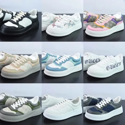 Gucci Chunky Platform Sneakers with GG Monogram Panels