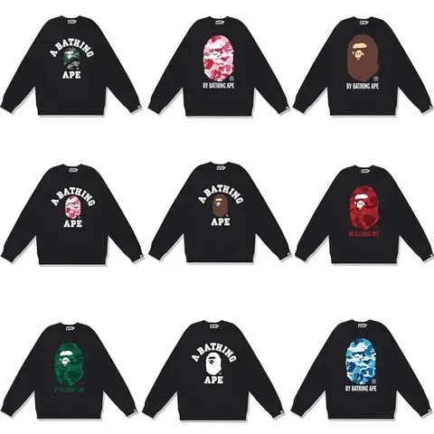 Bape Casual Crewneck Sweatshirt
