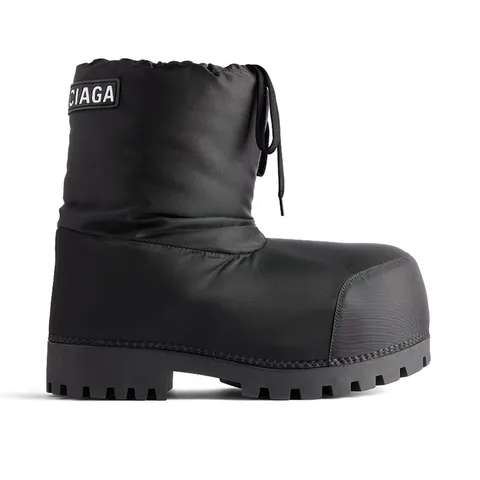 Balenciaga Alaska Low Boots — Black