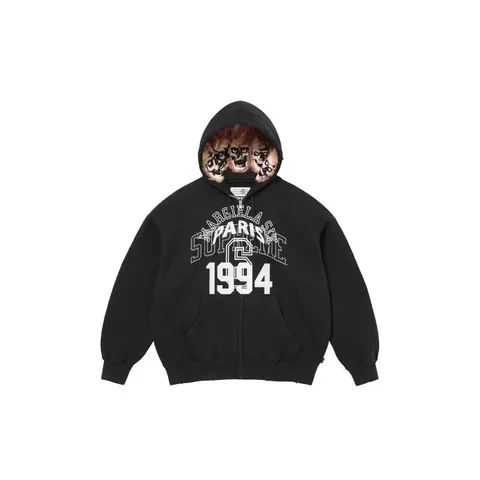 Supreme 1994 Graphic Skull Lined Pullover Hoodie