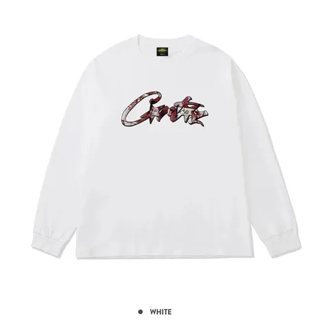 Corteiz Graphic Print Long Sleeve Crewneck Sweatshirt