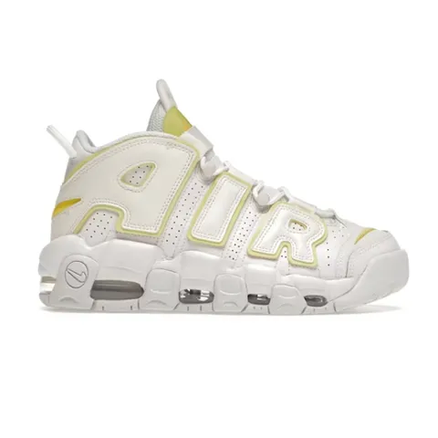 Nike Air More Uptempo Sail AIR-Logo Skóra Sneakersy