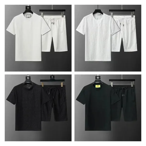 Gucci Embossed Monogram T-Shirt and Shorts Matching Set