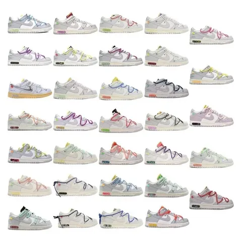 Nike Dunk Low Szary Deconstructed Sznurówki Sneakersy