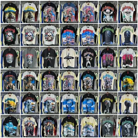 Godspeed Graphic Print Streetwear T-Shirts