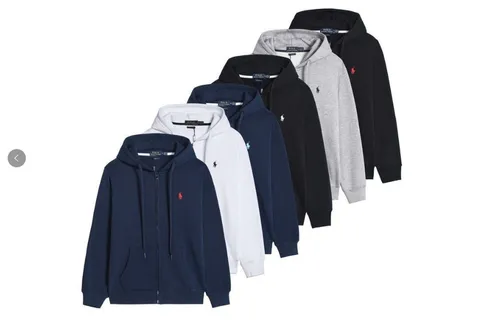 Ralph Lauren Na zamek Z kapturem Bluza in Wiele Kolory
