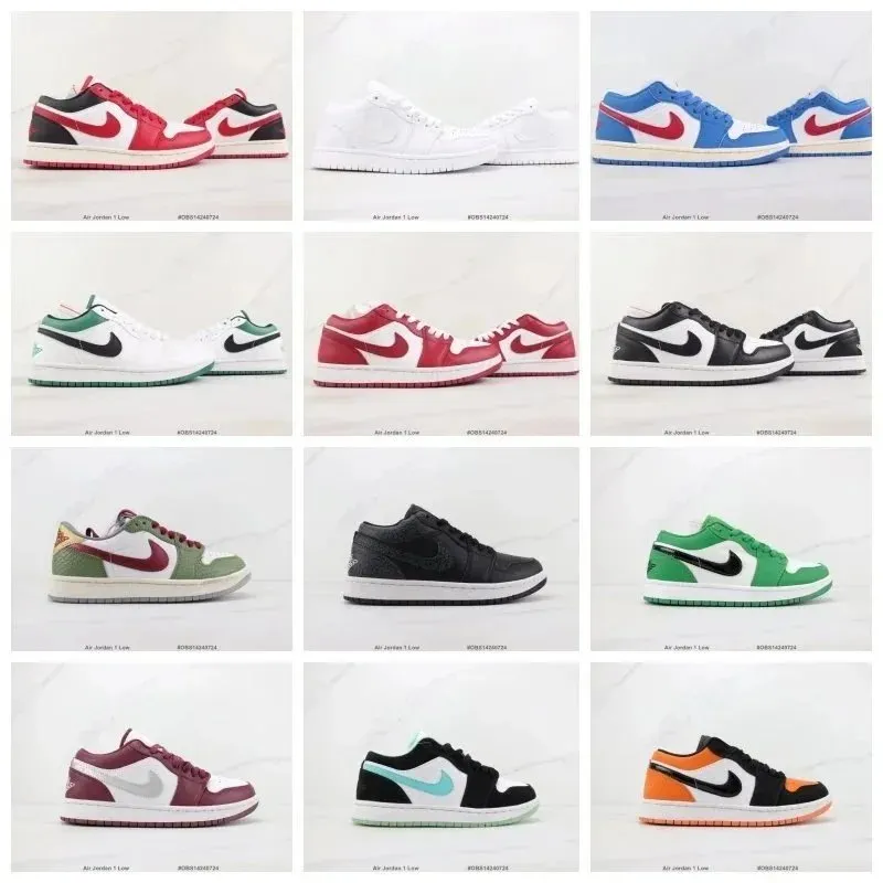 Nike low-top basketball sneakers shown in multiple colorways on a white background.