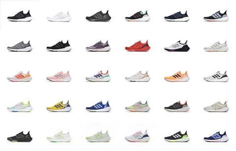 Versace Breathable Knitted Mesh Running Sneakers