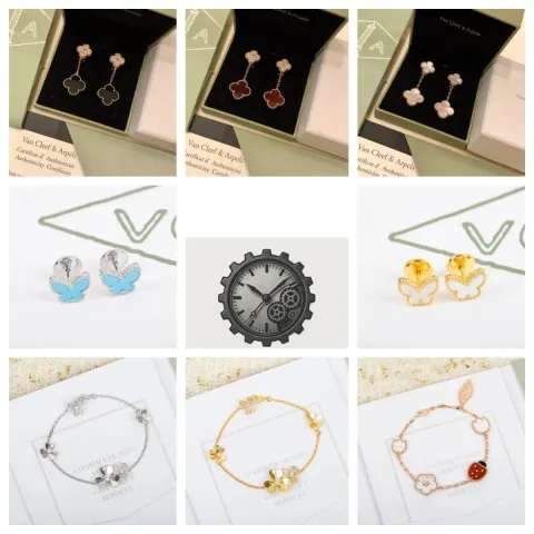 Van Cleef & Arpels Clover and Butterfly Jewelry Collection