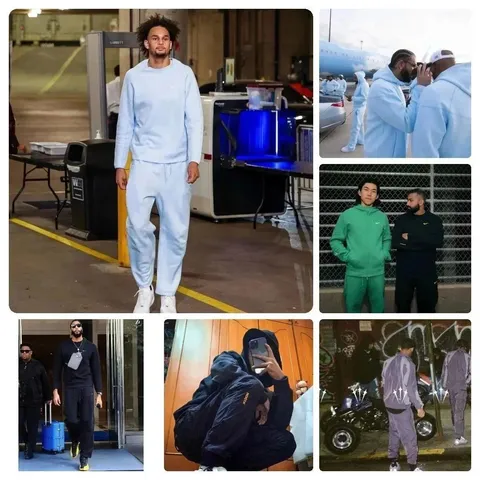 Nike Fleece Swoosh Hoodie and Sweatpants Set