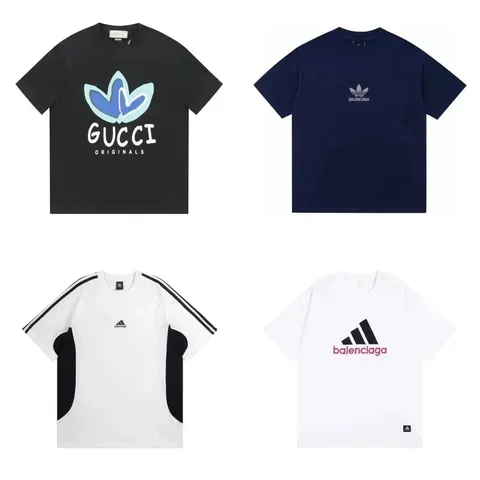 Balenciaga Adidas Mashup Logo T-Shirt Multiple Brands