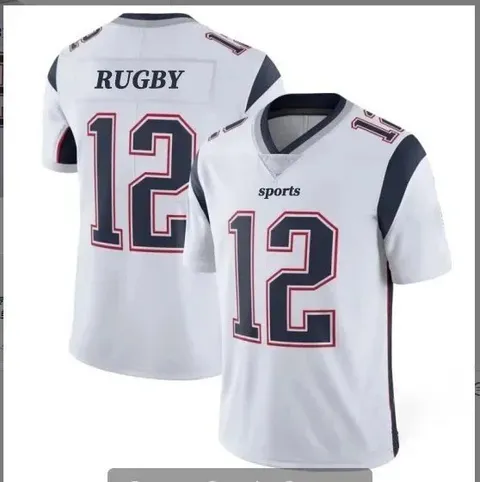 Nike Patriots 12 Brady Navy Football Jersey