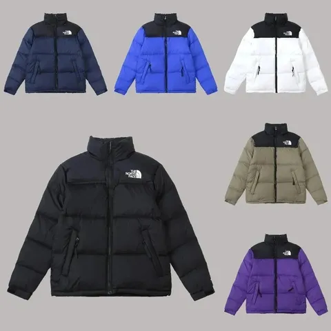 The North Face Color-Block Quilted Puffer Jacket