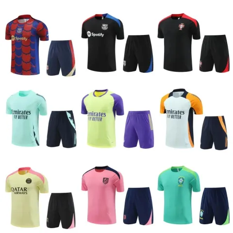 Real Madrid Soccer Training Jersey Set Multiple Teams