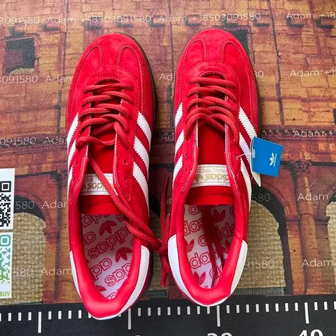 Louis Vuitton Red Suede Side Stripe Gum Sole Sneakers