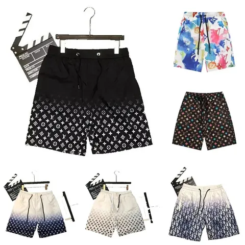 Louis Vuitton Monogram Gradient Drawstring Swim Shorts